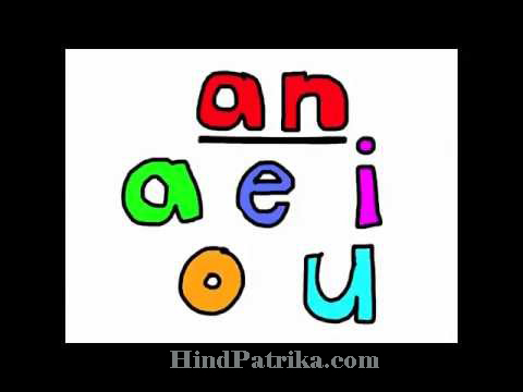 Difference Between a and an in hindi