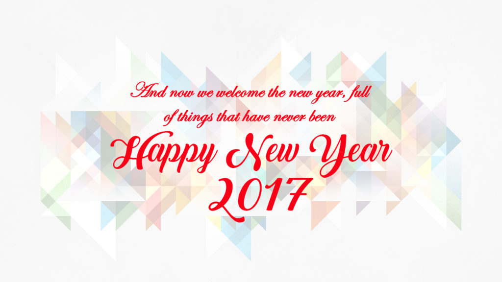 Happy New Year 2017