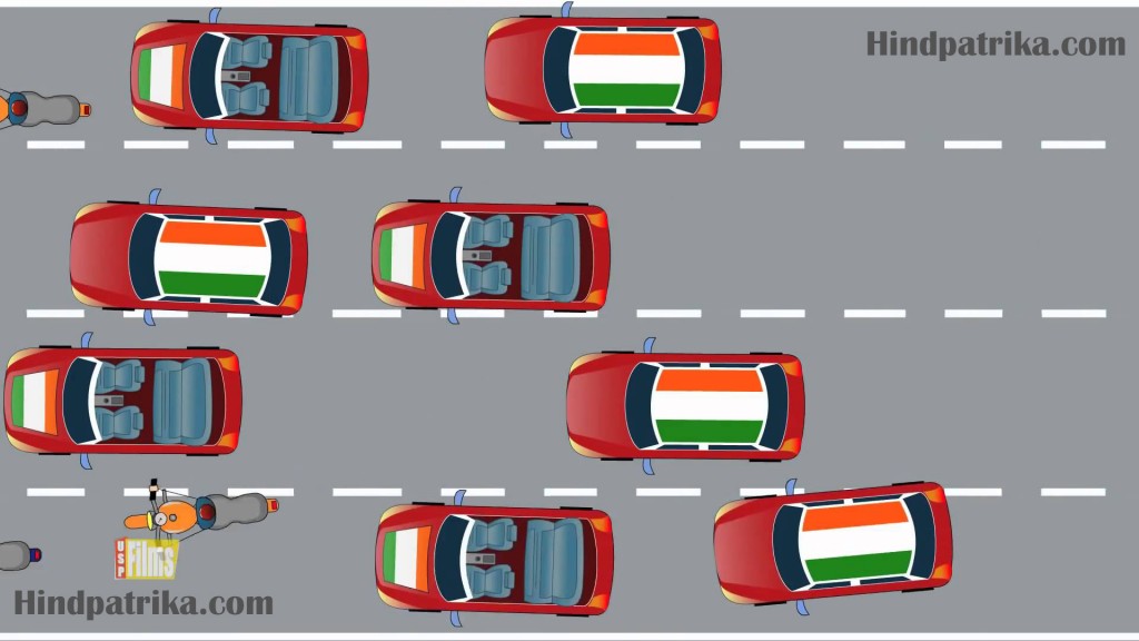Road Safety Slogans in Hindi