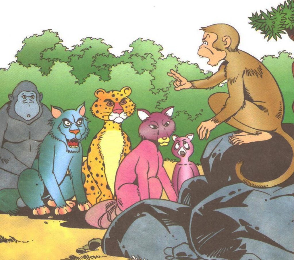 बेवकूफ बंदर का न्याय | Bevkuf Banadr Ka Nyay | Fun Short Story in Hindi